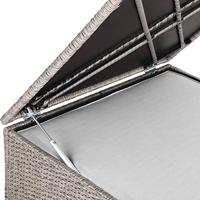Polyrattan Kussenbox Beige 318L - thumbnail