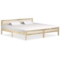 VidaXL Bedframe massief mangohout 200 cm - thumbnail