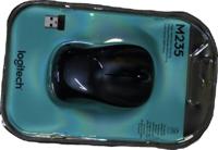 Logitech M235 muis zwart - thumbnail