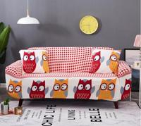 Sofa covers all-inclusive slip-resistente sectionele elastische volledige Bank cover sofa cover en kussensloop specificatie: twee Seat2 + pc's kusse - thumbnail