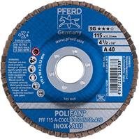 PFERD TOOLS 67654115 A-Cool Sg Inox + Alu Lamellenschijf Diameter 115 mm Boordiameter 22.23 mm 10 stuk(s) - thumbnail