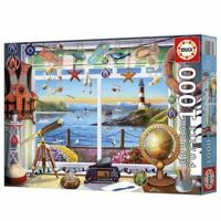 Puzzel - EDUCA - Het kinderleven - 1000 stukjes - 68x48 cm - Voor volwassenen - Thema natuur - thumbnail