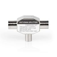 Adapter Coax | IEC (coax) male - 2x IEC (coax) female - thumbnail