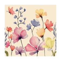 Duni servetten floral haven 24cm - thumbnail