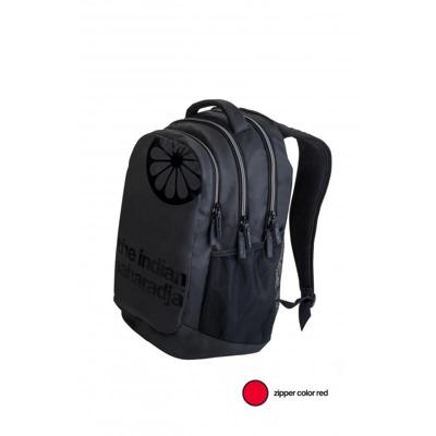 The Indian Maharadja Backpack - Black/Red