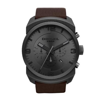 Horlogeband Diesel DZ4256 Leder Bruin 26mm