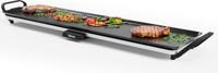 Tristar bakplaat tafelgrill 90x23 cm - thumbnail