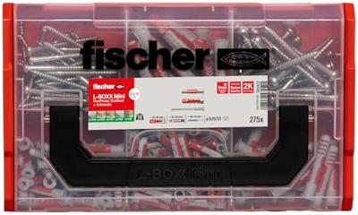 Fischer 561472 FIXtainer DuoPower / DuoSeal + S Assortimentsdoos pluggen 210 onderdelen