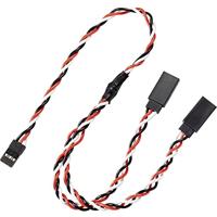 Reely Servo Y-kabel [2x Futaba-stekker - 1x JR-bus] 30.00 cm 0.35 mm² - thumbnail