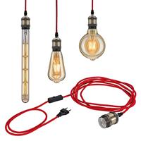 Paulmann 79770 Hanglamp E27 Rood - thumbnail
