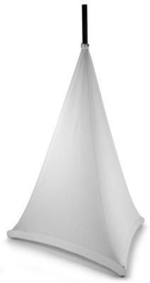 BeamZ LSS12W speakerstatief hoes wit 120cm