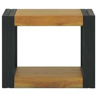 Badkamerkast 45x45x35 cm massief teakhout - thumbnail