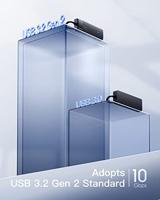 Inateck HB2025AL USB 3.2 Gen 2 (3.1 Gen 2) Type-A 10000 Mbit/s Zwart - thumbnail