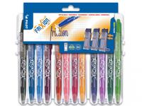 Rollerpen PILOT friXion medium assorti Set2Go à 12 stuks - thumbnail