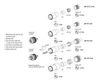 binder 99-0429-43-04 Sensor/actuator connector, niet geassembleerd M12 Aantal polen (sensoren): 4 Stekker, recht 1 stuk(s) - thumbnail