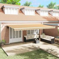 Automatisch Inklapbaar Ligbed met LED Meerkleurige Streep 600 x 350 cm - thumbnail