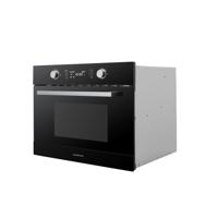 Inventum IMC6044GK Inbouw combimagnetrons Zwart - thumbnail
