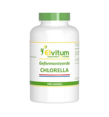 Elvitum Chlorella 250mg Nederlands 1000 Tabletten