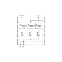 DEHN 900070 DCB YPV 1200 Combi-afleider 1 stuk(s) - thumbnail