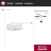 Paulmann 99997 Inbouwlamp LED 4.8 W Wit (mat) - thumbnail
