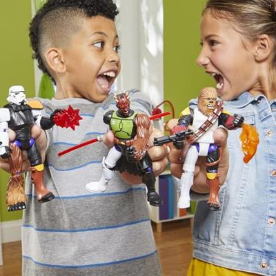 MixMashers Star Wars, aanpasbaar Boba Fett-beeldje om te mixen en matchen met accessoires