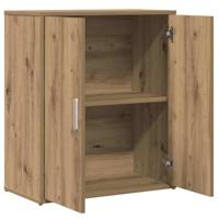 Highboard 2 pcs artisanaal eikenkleurig 60 x 31 x 70 cm - thumbnail
