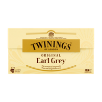 Twinings Earl grey envelop zwart (25 st) - thumbnail