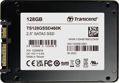 Transcend 128 GB mSATA SSD harde schijf TS128GSSD460K-VS1