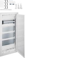 Hager VU48NW Multimedia Volta Multimediaverdeelkast Inbouw (in muur) Aantal groepen: 48 Aantal rijen: 4 Inhoud: 1 stuk(s) - thumbnail