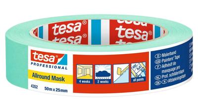 tesa ALLROUND MASK 04352-00001-00 Maskeertape Mint (l x b) 50 m x 25 mm 1 stuk(s) tesa ALLROUND MASK 04352-00001-00 Maskeertape Mint (l x b) 50 m x 25 mm 1 stuk(s)