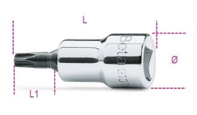 Beta Schroevendraaierdoppen voor Torx® schroeven 910TX 25 - 009100521