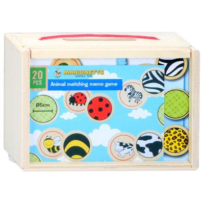 Marionettewood Memory Spel - Dieren Spel - Kids