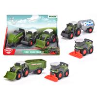 Dickie Fendt micro team landbouwvoertuigen - thumbnail