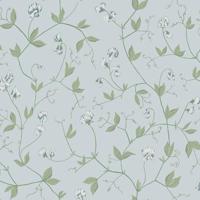 Dutch Wallcoverings Havsblick - Juliet Blue - Blauw - thumbnail