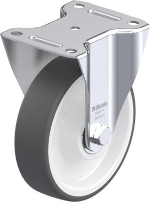 Blickle B-POTH 160K Bokwiel Wieldiameter: 160 mm Draagvermogen (max.): 400 kg 1 stuk(s)