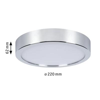 Paulmann LED-inbouwpaneel voor badkamer 13 W IP44 Chroom