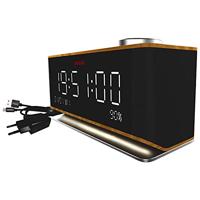 Aiwa CR-90BT Wekkerradio VHF (FM) AUX, Bluetooth, USB Zwart - thumbnail