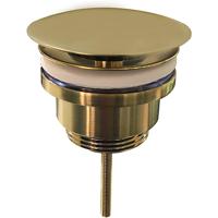 Wiesbaden Caral Open Afvoerplug 5/4" Geborsteld Messing - thumbnail