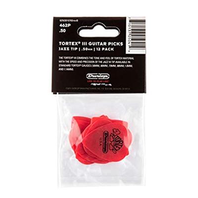 Dunlop Tortex TIII 0.50mm 12-pack plectrumset