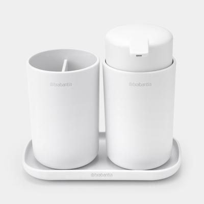Brabantia renew badkameraccessoires set van 3 white