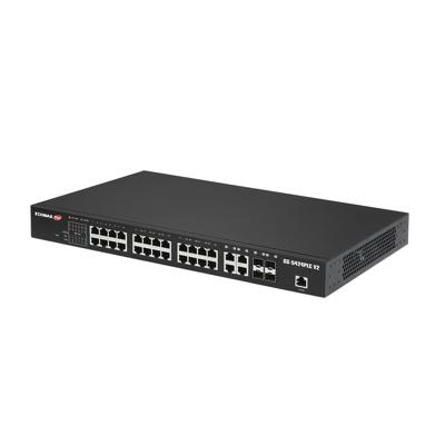 Edimax GS-5424PLC V2 netwerk-switch Gigabit Ethernet (10/100/1000) Power over Ethernet (PoE) 1U Zwar Edimax GS-5424PLC V2 netwerk-switch Gigabit Ethernet (10/100/1000) Power over Ethernet (PoE) 1U Zwar