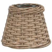VidaXL Plafondlampenkap ø15x12 cm wicker bruin - thumbnail