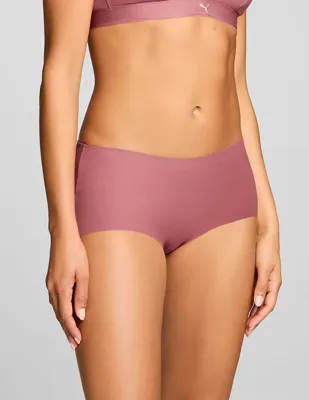 Puma 2-Pack dames Hipsters - Zwarte Katoenen dames onderbroeken - Shorts