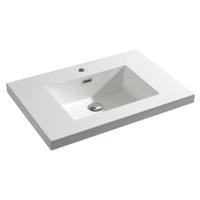 Wastafel Differnz Reno 75 cm Wit Differnz - thumbnail