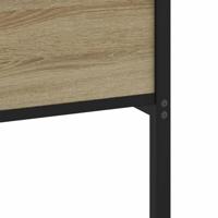 Bedframe zonder matras hout sonoma eikenkleurig 107x200 cm - thumbnail