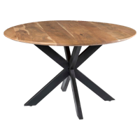 Oslo Round Acasia 130 cm-12204 - thumbnail