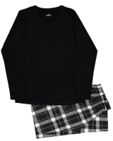 Pyjama - Zwart - thumbnail