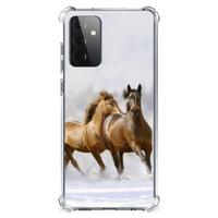 Samsung Galaxy A72 4G/5G Case Anti-shock Paarden - thumbnail
