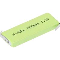 Mexcel HPE-F6-800 Speciale oplaadbare batterij Prismatisch Z-soldeerlip NiMH 1.2 V 770 mAh 1 stuk(s) - thumbnail