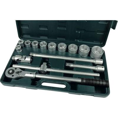 Brüder Mannesmann M 2065 Dopsleutelset 15-delig
